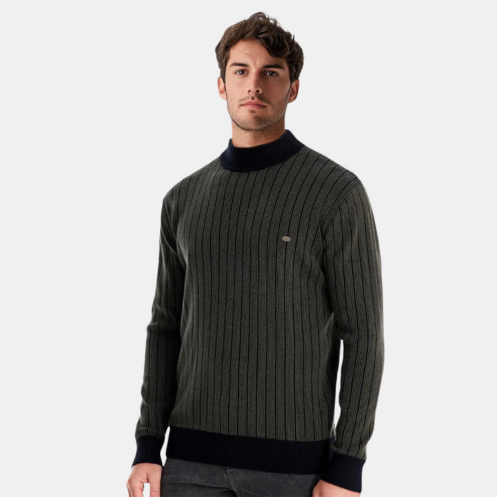 Riccardo Pullover Elegante a Righe