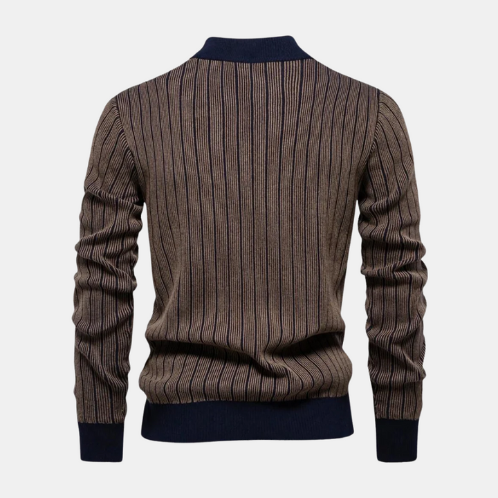 Riccardo Pullover Elegante a Righe