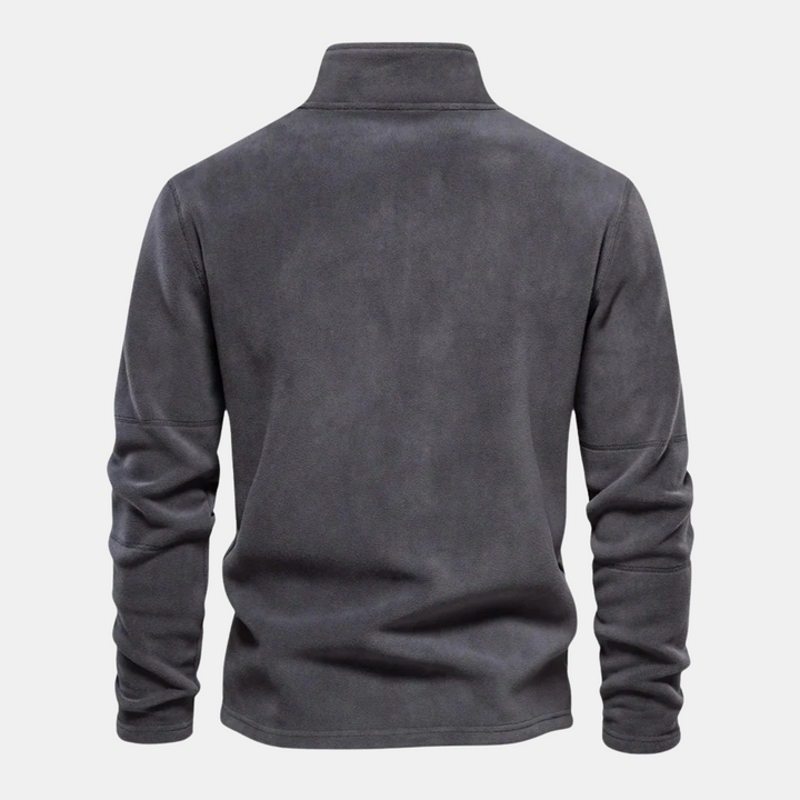 Leo Pullover Con Zip Classico