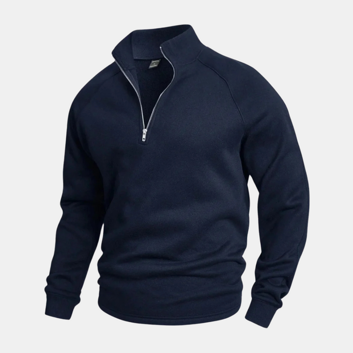 Giovanni Pullover Elegante con Zip