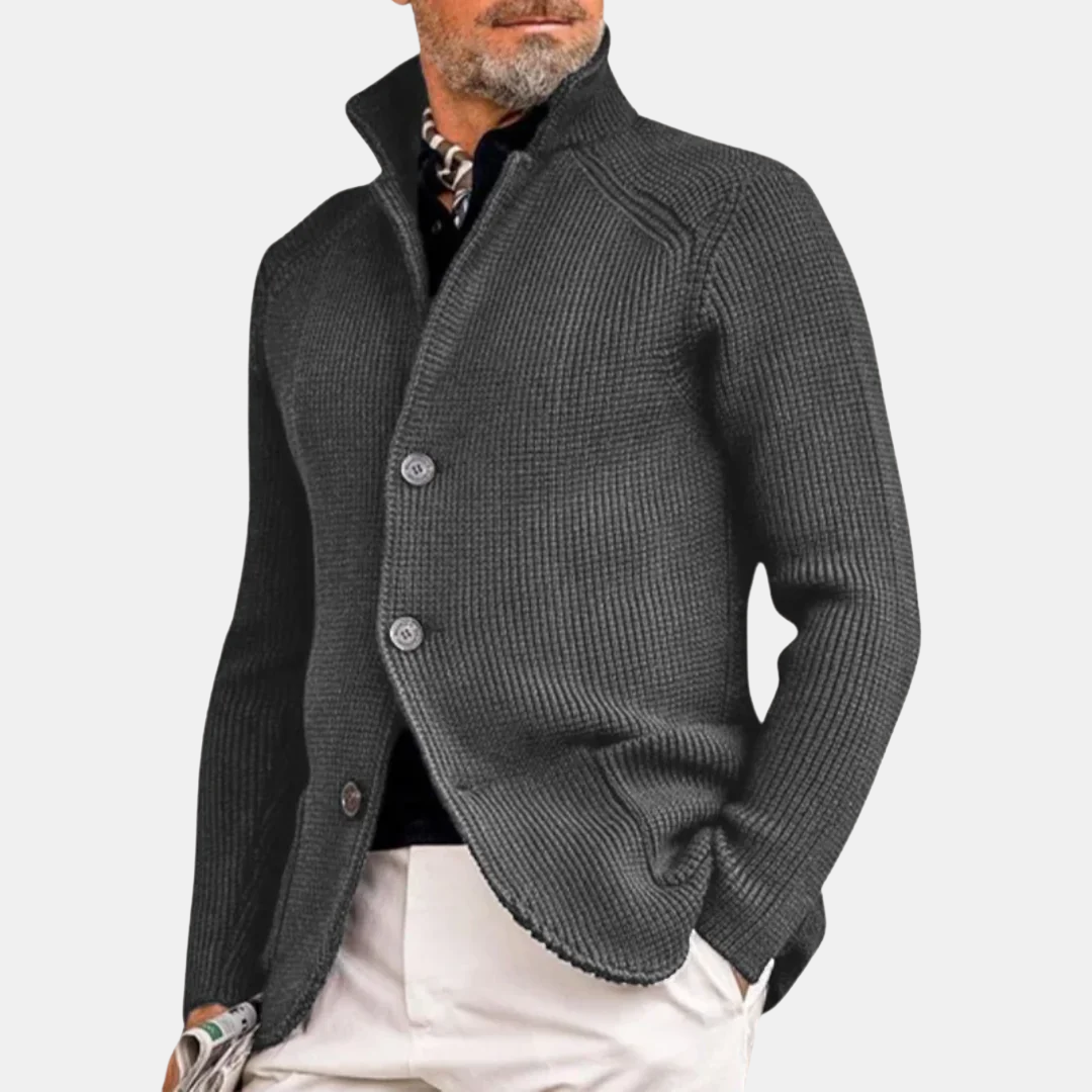 ALEX™ | CARDIGAN LAVORATO A MAGLIA