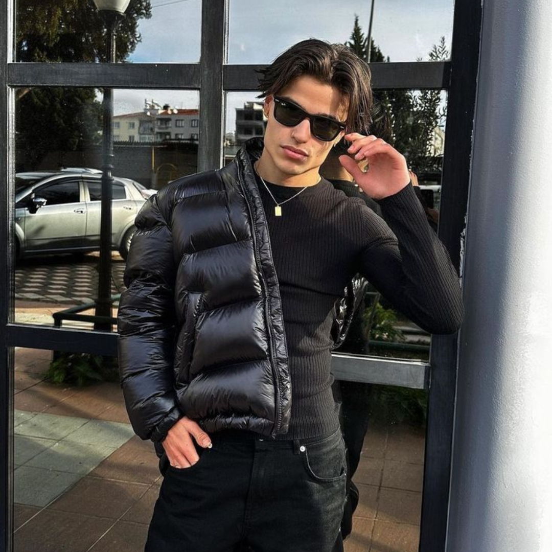 BLACK™ | Piumino Lucido Invernale