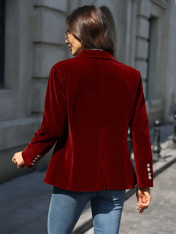 Blazer in Velluto Elegante