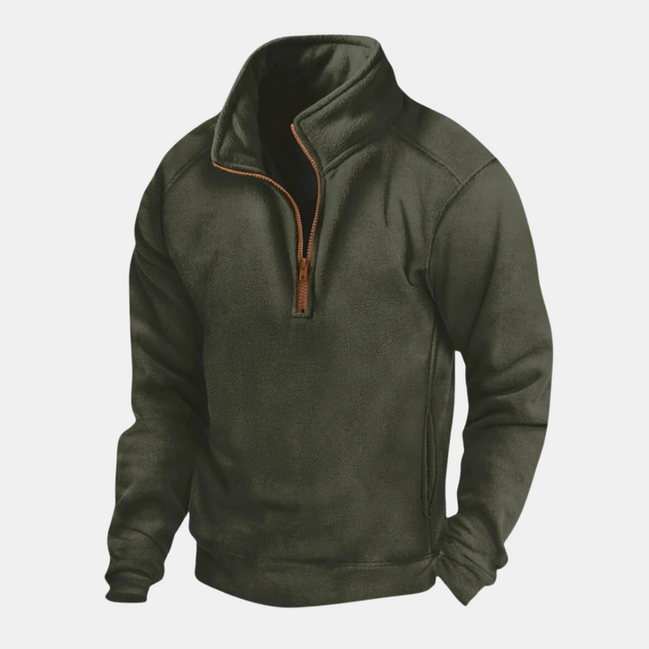 Aspen™ Pullover da Uomo in Fleece a Mezza Zip