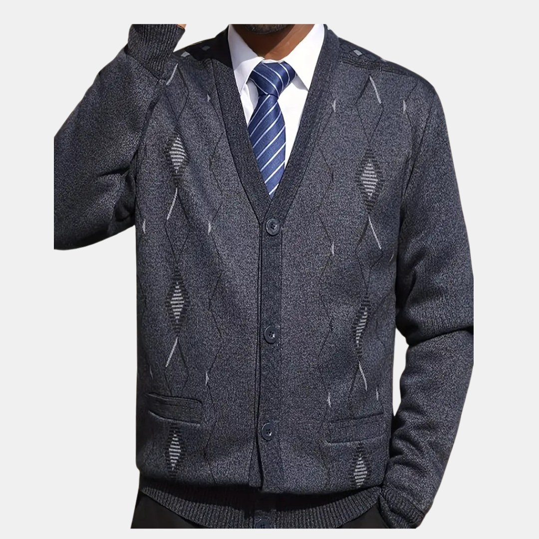 Aaron™ | Cardigan Elegante e Versatile