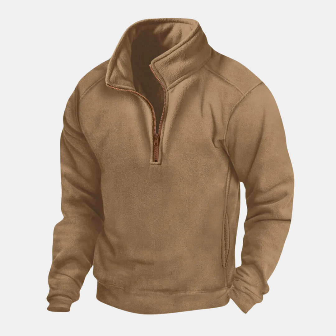 Aspen™ Pullover da Uomo in Fleece a Mezza Zip