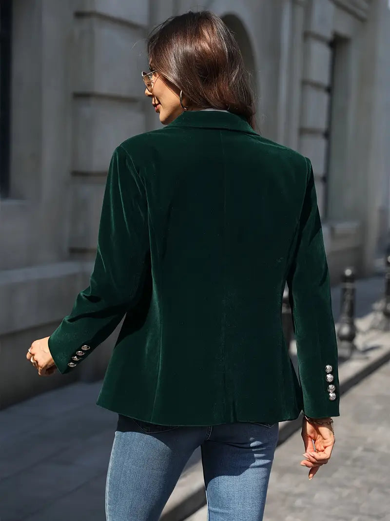 Blazer in Velluto Elegante