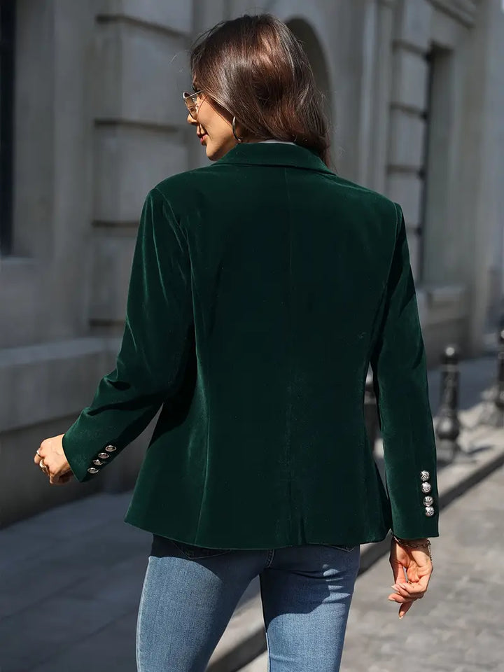 Blazer in Velluto Elegante